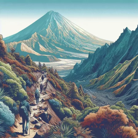 Menyusuri Jalur Trekking di Gunung Merapi