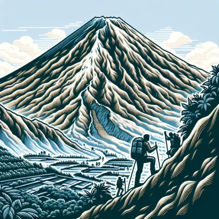 Pendakian Puncak Gunung Merapi yang Menantang Bagi Para Petualang