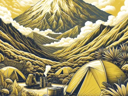 Camping di Gunung Rinjani: Menantang Alam dan Keindahannya