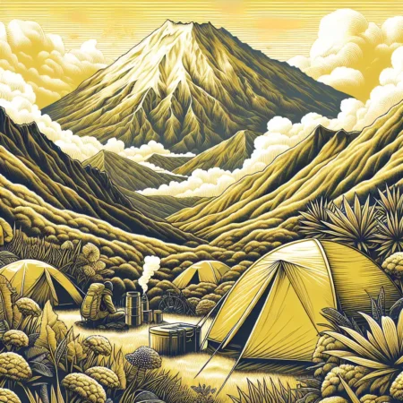 Camping di Gunung Rinjani: Menantang Alam dan Keindahannya