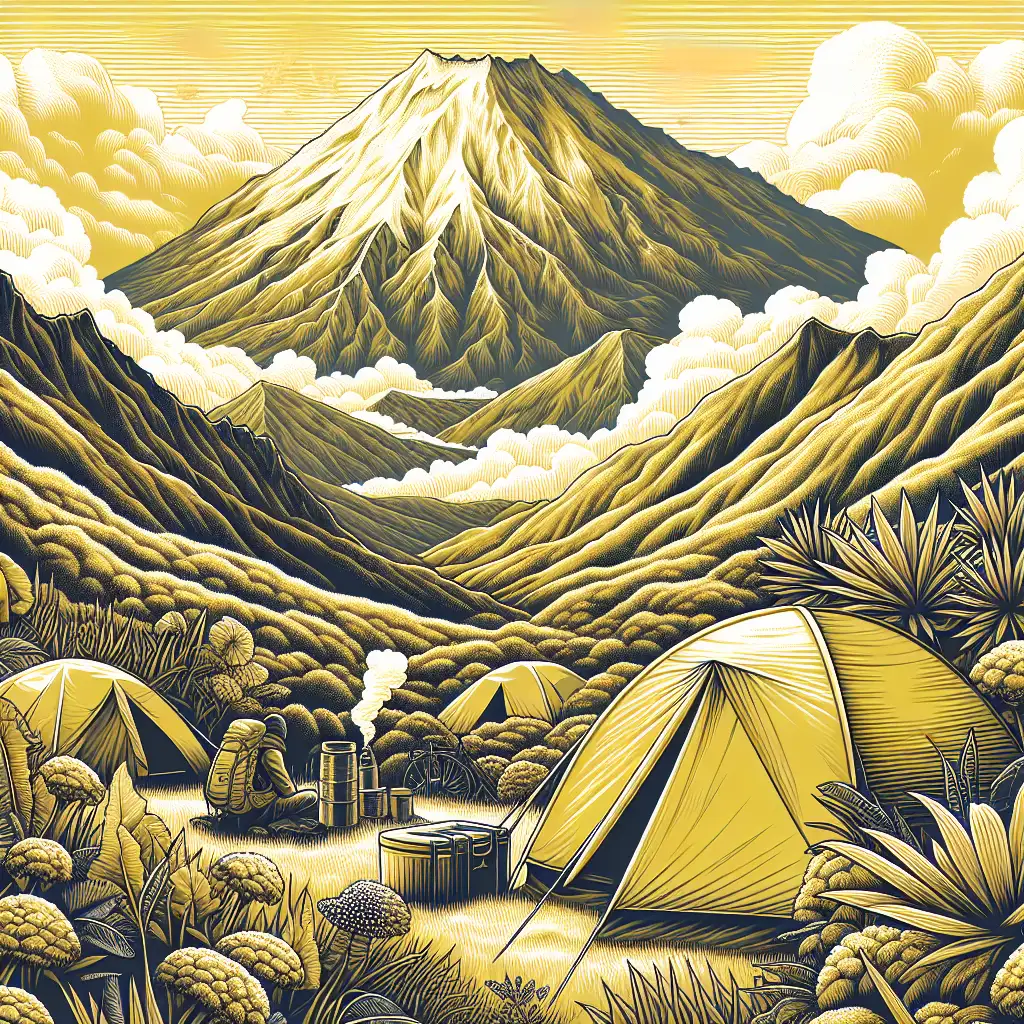 Camping di Gunung Rinjani: Menantang Alam dan Keindahannya
