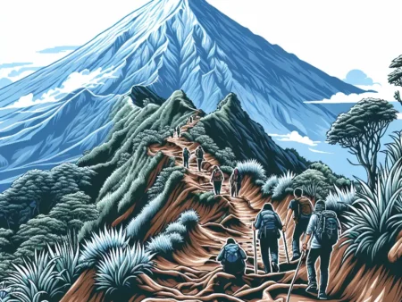 Menyusuri Jalur Pendakian Gunung Agung yang Menantang