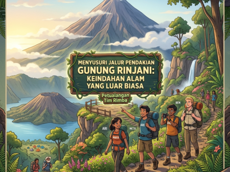Menyusuri Jalur Pendakian Gunung Rinjani: Keindahan Alam yang Luar Biasa