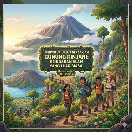 Menyusuri Jalur Pendakian Gunung Rinjani: Keindahan Alam yang Luar Biasa