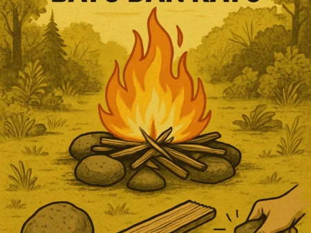 Teknik Survival: Cara Membuat Api Menggunakan Batu dan Kayu