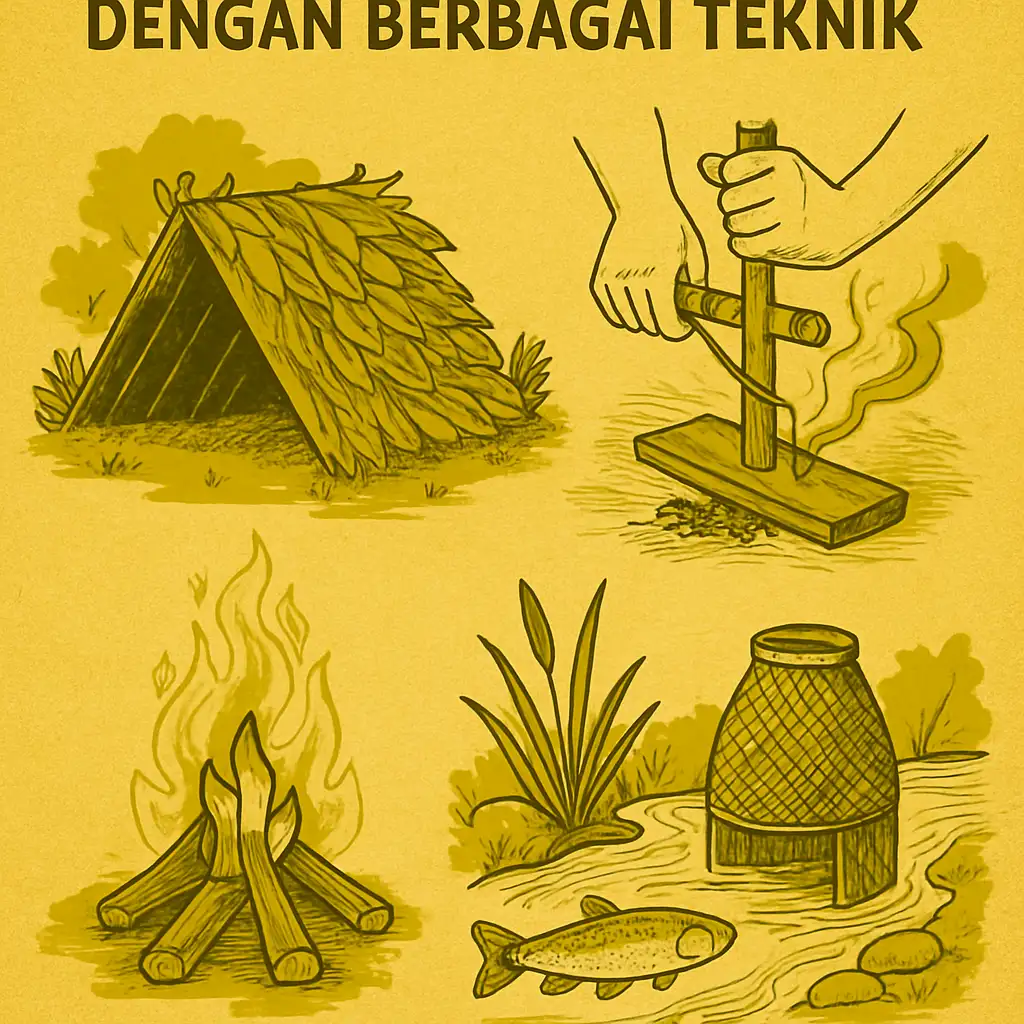 Panduan Bertahan Hidup di Alam Terbuka dengan Berbagai Teknik